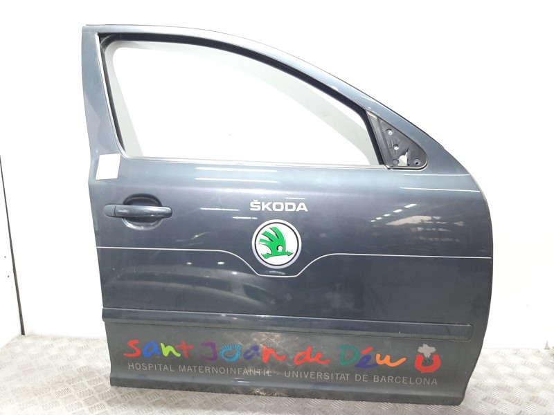 Recambio de puerta delantera derecha para skoda octavia berlina (1z3) executive referencia OEM IAM 1Z0831056 GRIS 