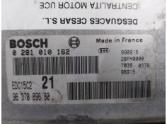 Recambio de centralita motor uce para citroën xsara berlina 2.0 hdi exclusive (66kw) referencia OEM IAM 0281010162 9637089680  2