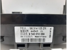 Recambio de mando calefaccion / aire acondicionado para citroën xsara picasso 1.8 16v referencia OEM IAM PSA96314105ZR BEHR64543 2