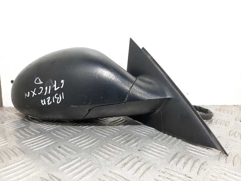 Recambio de retrovisor derecho para seat ibiza (6l1) cool referencia OEM IAM  NEGRO MANUAL