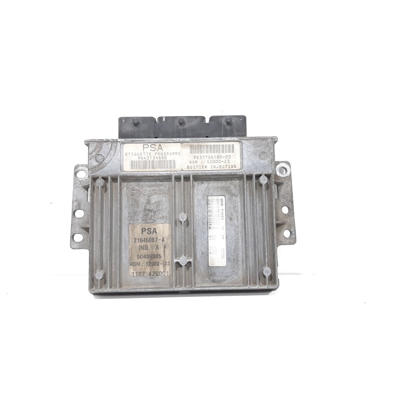 Recambio de centralita motor uce para peugeot 206 berlina xs referencia OEM IAM 9643134680  