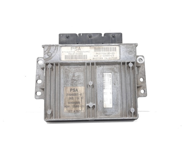 Recambio de centralita motor uce para peugeot 206 berlina xs referencia OEM IAM 9643134680  