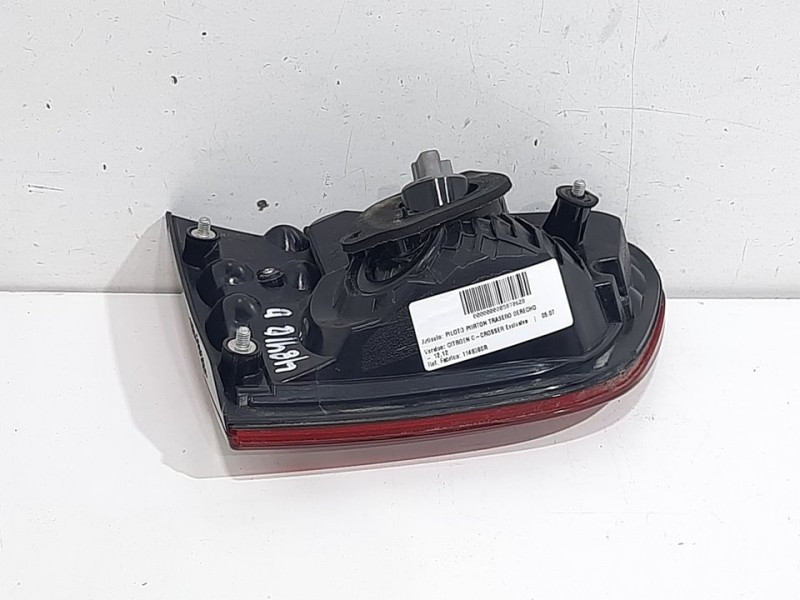 Recambio de piloto porton trasero derecho para citroën c-crosser exclusive referencia OEM IAM 1146380R  