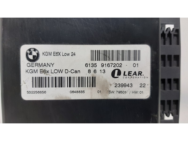 Recambio de modulo electronico para bmw serie 5 berlina (e60) 525d referencia OEM IAM 61359167202  