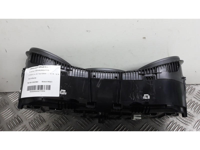 Recambio de cuadro instrumentos para citroën c4 lim. feel edition referencia OEM IAM 9812832980  