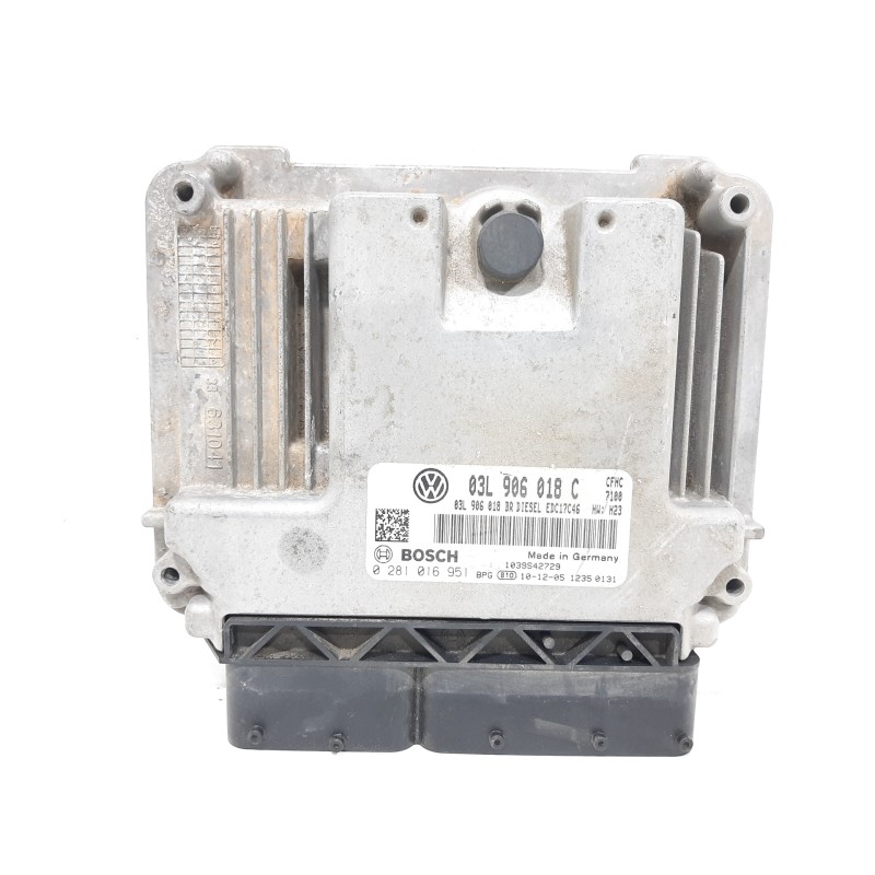 Recambio de centralita motor uce para skoda octavia berlina (1z3) executive referencia OEM IAM 03L906018C 0281016951 