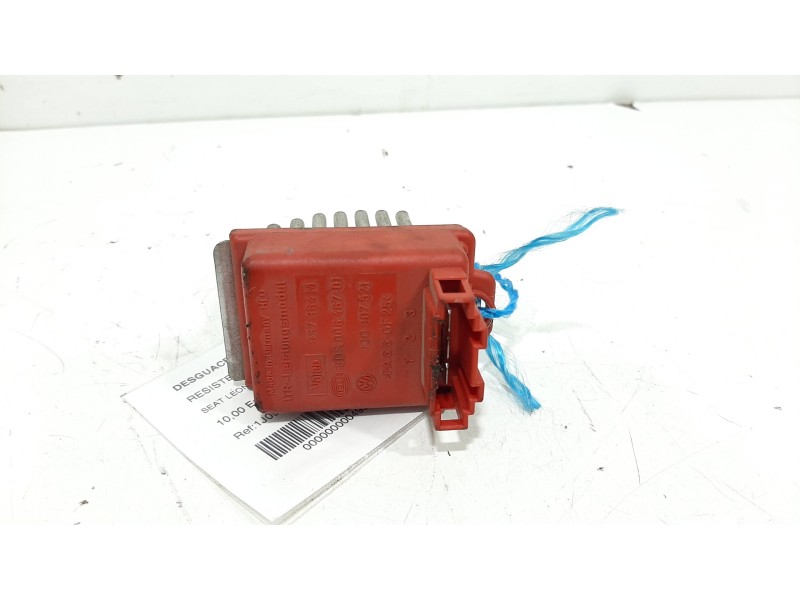 Recambio de resistencia calefaccion para seat leon (1m1) signo referencia OEM IAM 1J0907521 657364M  Recambio de resistencia calefaccion para seat leon (1m1) signo referencia OEM IAM 1J0907521 657364M