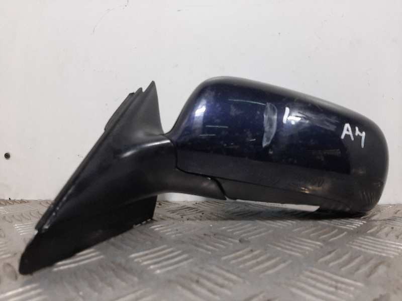 Recambio de retrovisor izquierdo para audi a4 berlina (b5) 1.9 tdi referencia OEM IAM  AZUL ELECTRICO