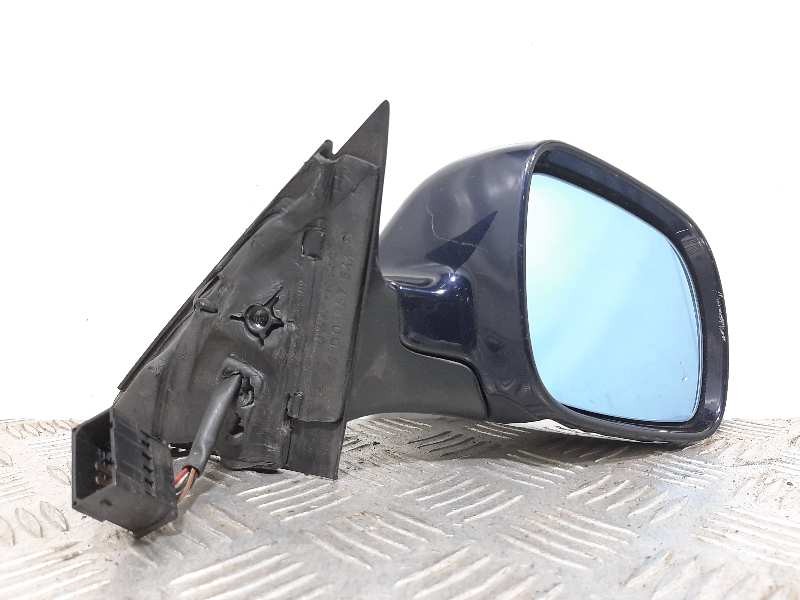 Recambio de retrovisor derecho para audi a4 berlina (b5) 1.9 tdi referencia OEM IAM  AZUL ELECTRICO
