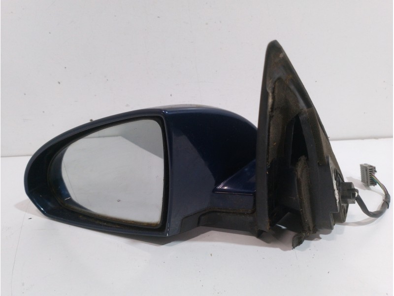 Recambio de retrovisor izquierdo para nissan primera berlina (p12) acenta referencia OEM IAM 96302AU480 5 PINES AZUL