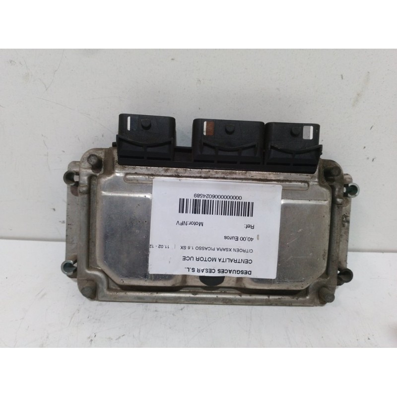 Recambio de centralita motor uce para citroën xsara picasso 1.6 sx referencia OEM IAM 0261207318  