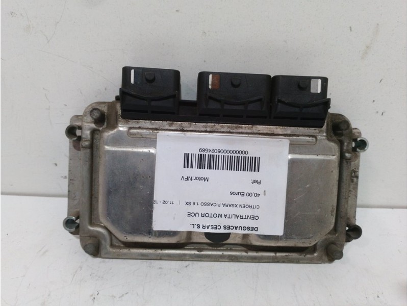 Recambio de centralita motor uce para citroën xsara picasso 1.6 sx referencia OEM IAM 0261207318  