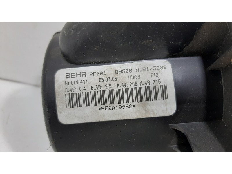 Recambio de motor calefaccion para citroën c4 berlina vtr plus referencia OEM IAM B9506  