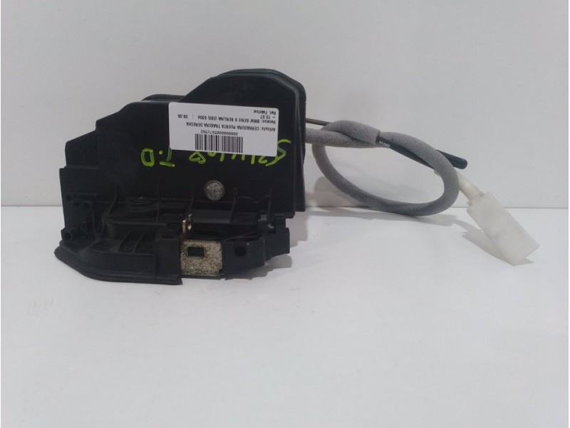 Recambio de cerradura puerta trasera derecha para bmw serie 5 berlina (e60) 530d referencia OEM IAM  7036172 