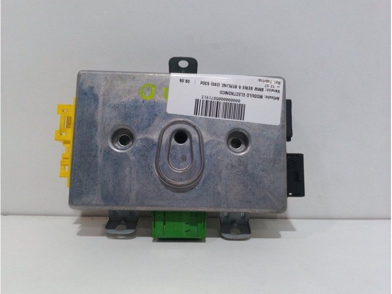 Recambio de modulo electronico para bmw serie 5 berlina (e60) 530d referencia OEM IAM  61356944501 75789012