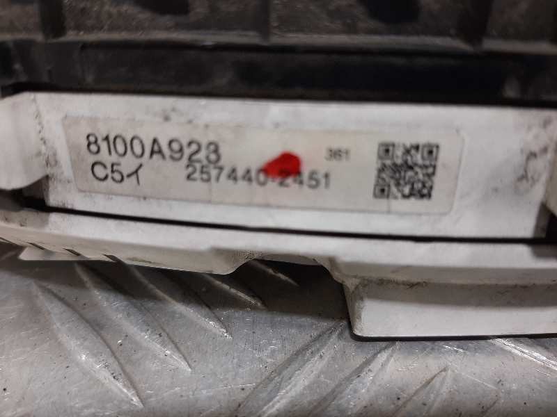 Recambio de cuadro instrumentos para mitsubishi grandis (na0w) 2.0 di-d inform referencia OEM IAM 8100A923  