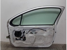 Recambio de puerta delantera derecha para peugeot 207 xt referencia OEM IAM 9004AR COLOR BLANCO  2