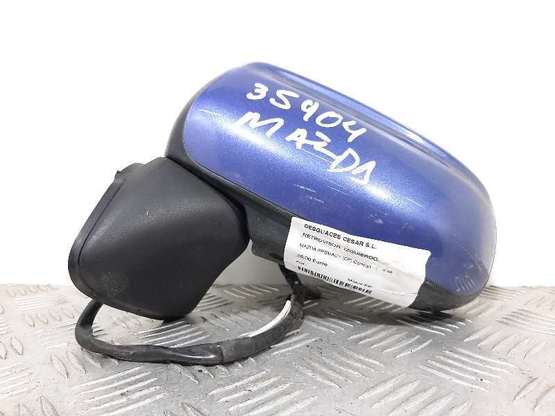 Recambio de retrovisor izquierdo para mazda premacy (cp) comfort referencia OEM IAM  AZUL ELECTRICO