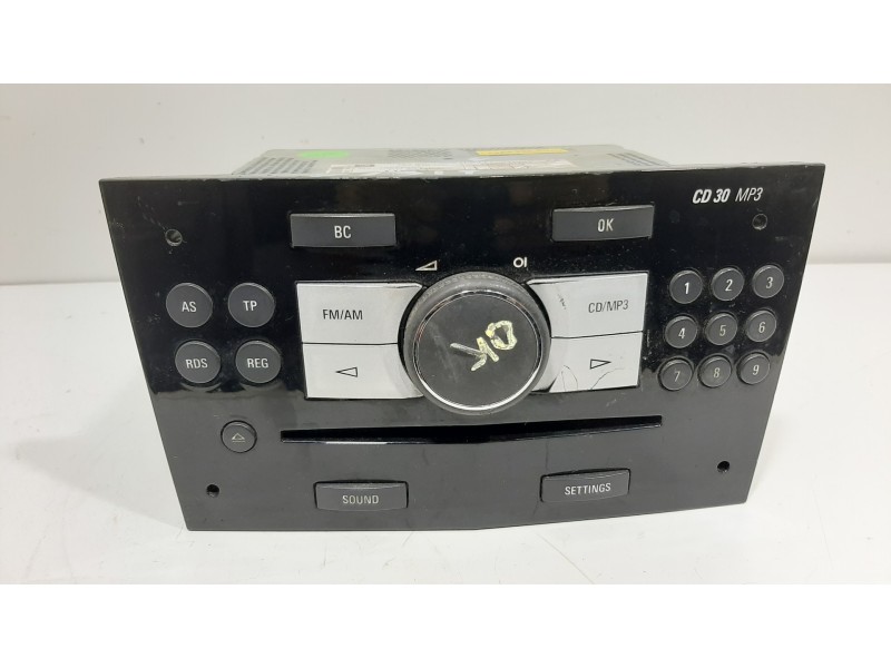 Recambio de sistema audio / radio cd para opel astra h ber. cosmo referencia OEM IAM 13255555 497316088 