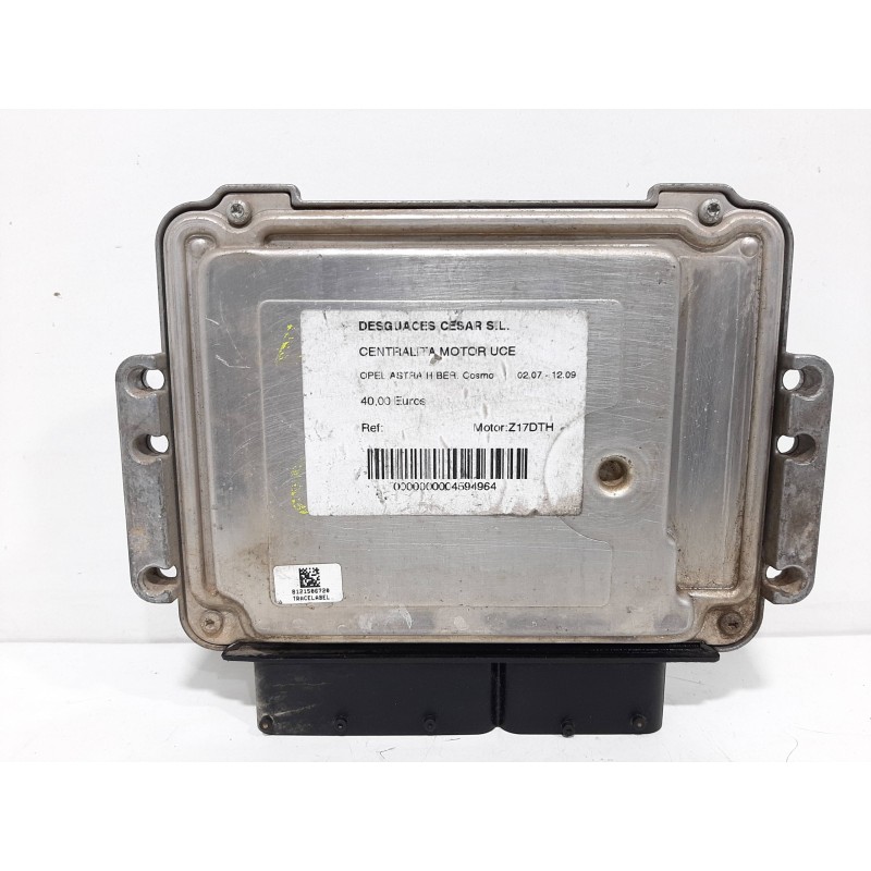 Recambio de centralita motor uce para opel astra h ber. cosmo referencia OEM IAM 0281014643 98074154 