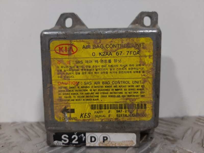 Recambio de centralita airbag para kia shuma 1.8 comfort 5 berlina referencia OEM IAM 0K2AA677F0A SAT2100 