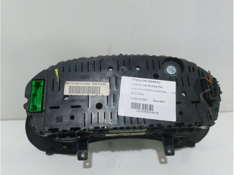 Recambio de cuadro instrumentos para seat cordoba berlina (6l2) fresh referencia OEM IAM 6L0920801  