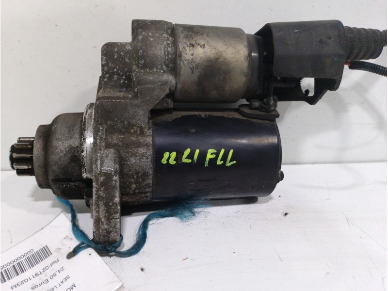 Recambio de motor arranque para seat leon (1p1) reference referencia OEM IAM 02T911023M  