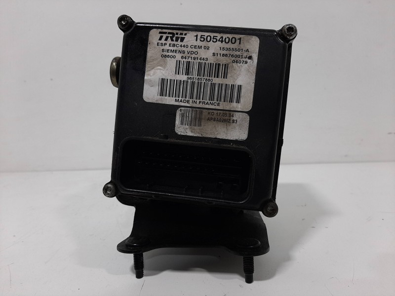 Recambio de abs para peugeot 407 sr confort referencia OEM IAM 15054001 S118676001J 9651857880