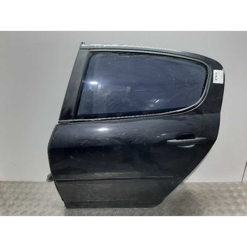 Recambio de puerta trasera izquierda para peugeot 407 sr confort referencia OEM IAM  NEGRO 