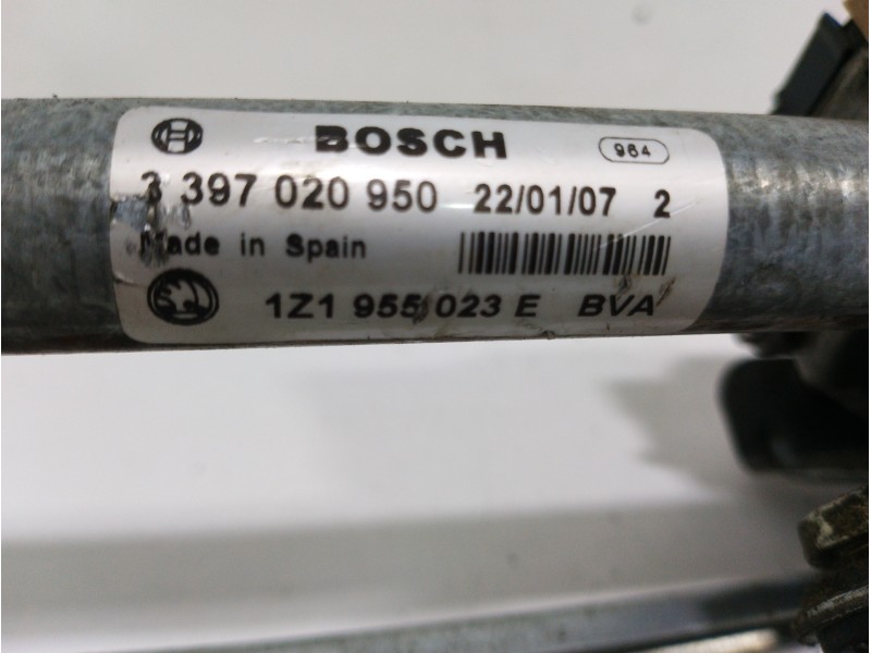 Recambio de motor limpia delantero para skoda octavia berlina (1z3) active referencia OEM IAM 1Z1955023E 1397020950 