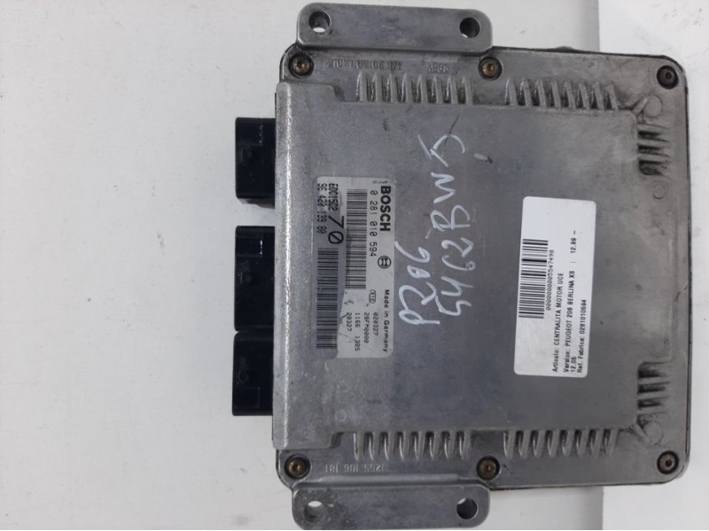 Recambio de centralita motor uce para peugeot 206 berlina xs referencia OEM IAM 0281010594 9642013980 