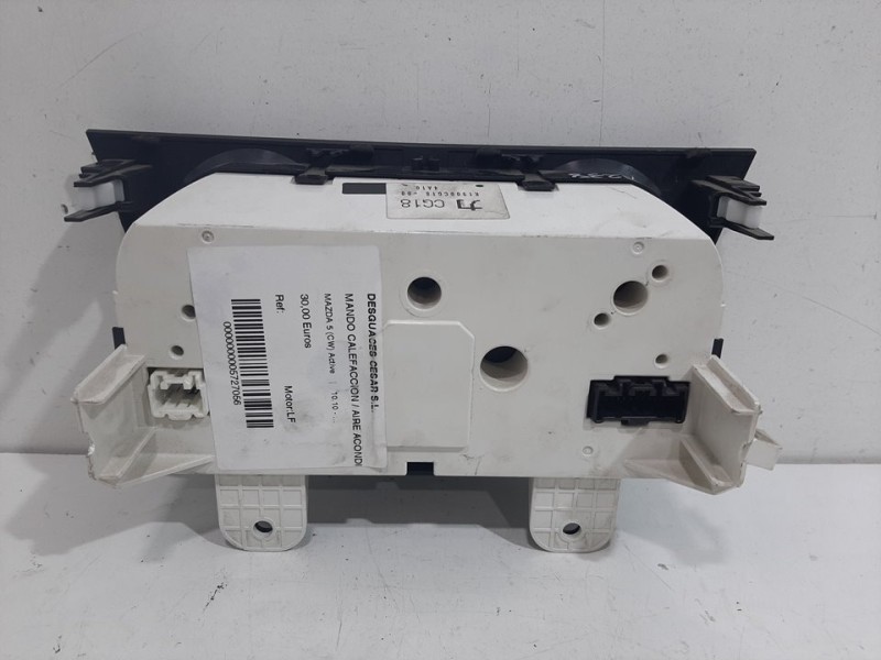 Recambio de mando calefaccion / aire acondicionado para mazda 5 (cw) active referencia OEM IAM K1900CG1800  
