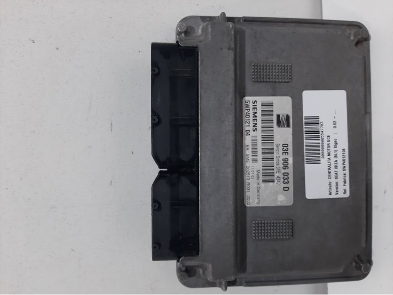 Recambio de centralita motor uce para seat ibiza (6l1) signo referencia OEM IAM 5WP4012104  