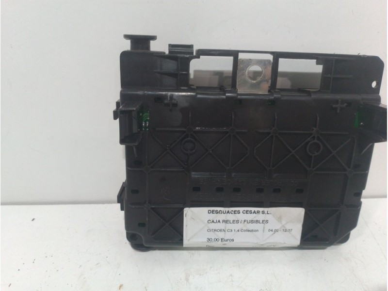 Recambio de caja reles / fusibles para citroën c3 1.4 collection referencia OEM IAM   