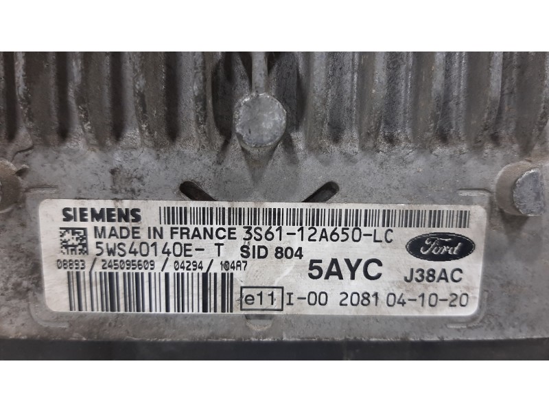 Recambio de centralita motor uce para ford fiesta (cbk) ambiente referencia OEM IAM 5WS40140ET  