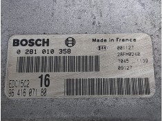 Recambio de centralita motor uce para citroën xsara picasso 2.0 hdi referencia OEM IAM 281010358   2
