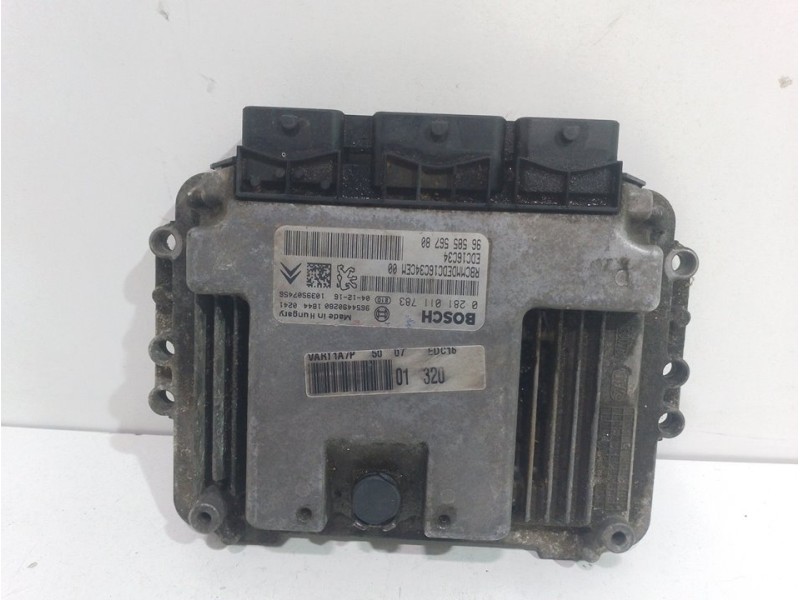 Recambio de centralita motor uce para peugeot 206 berlina xt referencia OEM IAM 0281011783 9658556780  Recambio de centralita motor uce para peugeot 206 berlina xt referencia OEM IAM 0281011783 9658556780