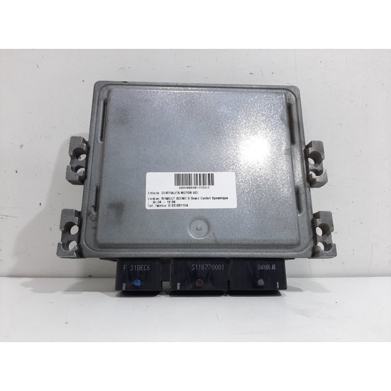 Recambio de centralita motor uce para renault scenic ii grand confort dynamique referencia OEM IAM S122326110A  