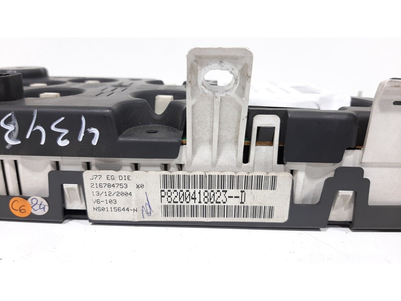 Recambio de cuadro instrumentos para renault modus confort dynamique referencia OEM IAM 8200418023D  