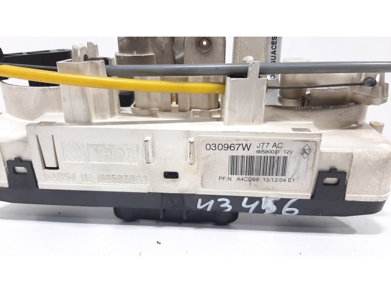 Recambio de mando calefaccion / aire acondicionado para renault modus confort dynamique referencia OEM IAM 69597003  