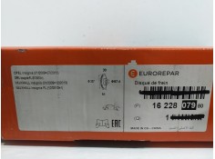 Recambio de disco freno delantero derecho para opel insignia berlina referencia OEM IAM 1622807980   2