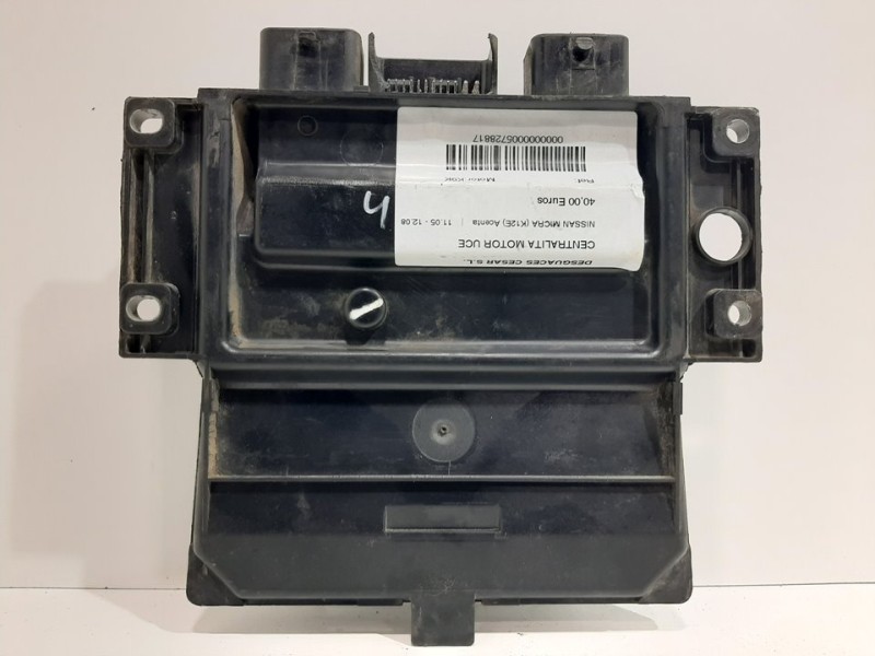 Recambio de centralita motor uce para nissan micra (k12e) acenta referencia OEM IAM 8200399038 8200513163 