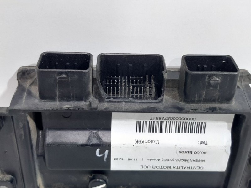 Recambio de centralita motor uce para nissan micra (k12e) acenta referencia OEM IAM 8200399038 8200513163 