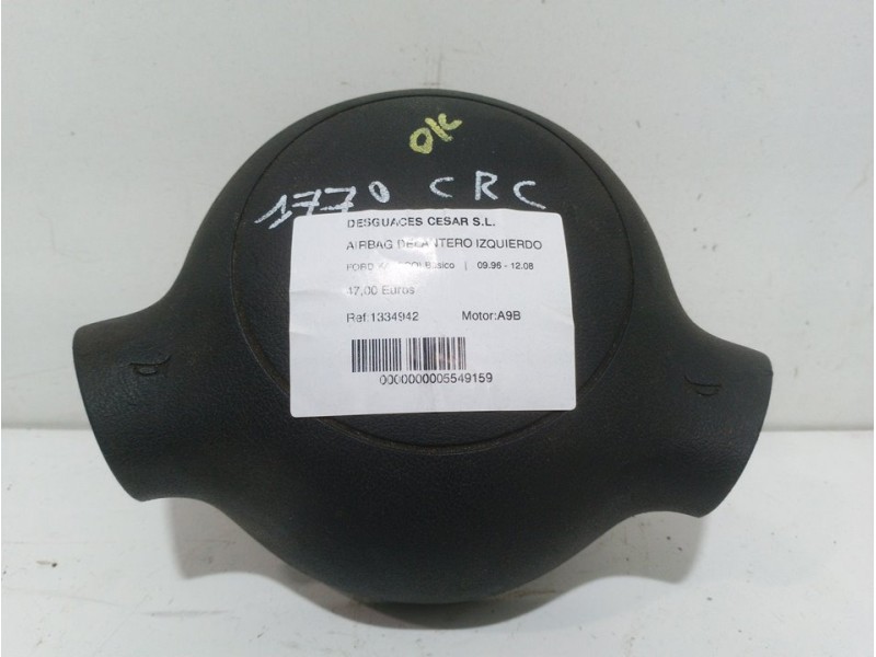 Recambio de airbag delantero izquierdo para ford ka (ccq) básico referencia OEM IAM 1334942  