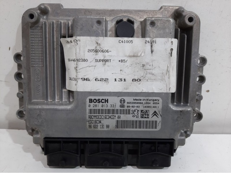 Recambio de centralita motor uce para citroën c4 coupe collection referencia OEM IAM 0281013331   Recambio de centralita motor uce para citroën c4 coupe collection referencia OEM IAM 0281013331