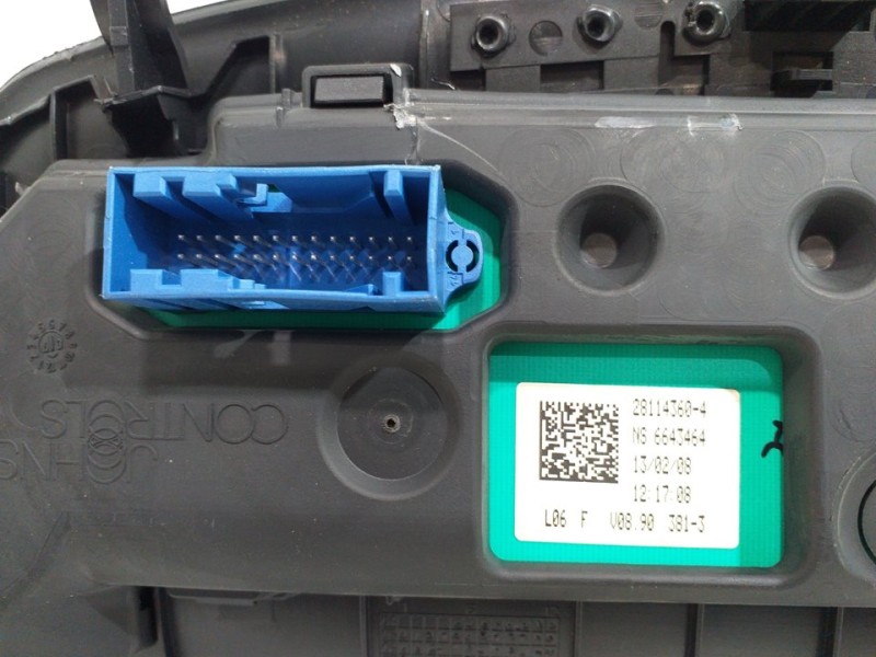 Recambio de cuadro instrumentos para citroën c4 coupe collection referencia OEM IAM 9635289280  