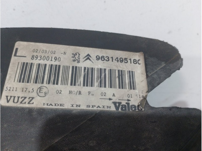 Recambio de faro izquierdo para citroën xsara picasso 1.8 16v referencia OEM IAM   