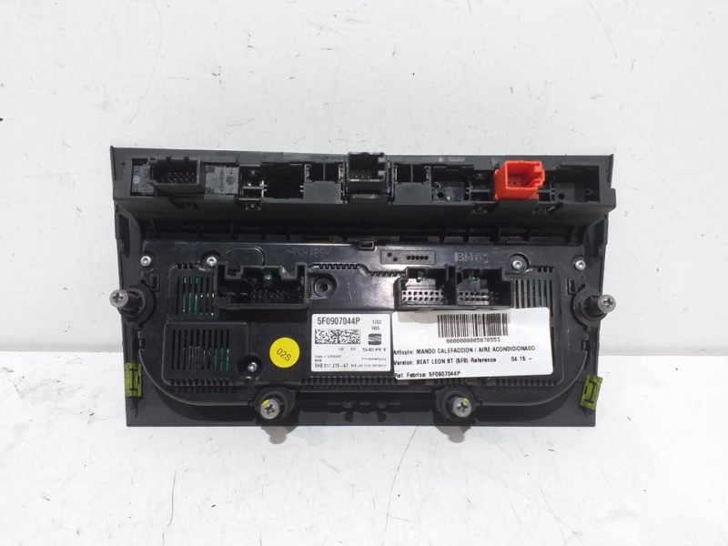 Recambio de mando calefaccion / aire acondicionado para seat leon st (5f8) reference referencia OEM IAM 5F0907044P  