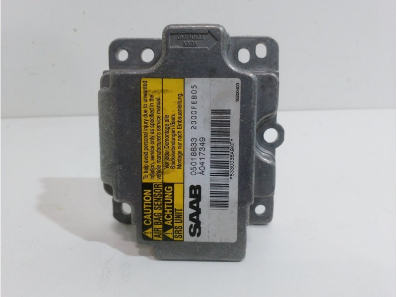 Recambio de centralita airbag para saab 9-3 berlina 2.2 s tid referencia OEM IAM 05018833  