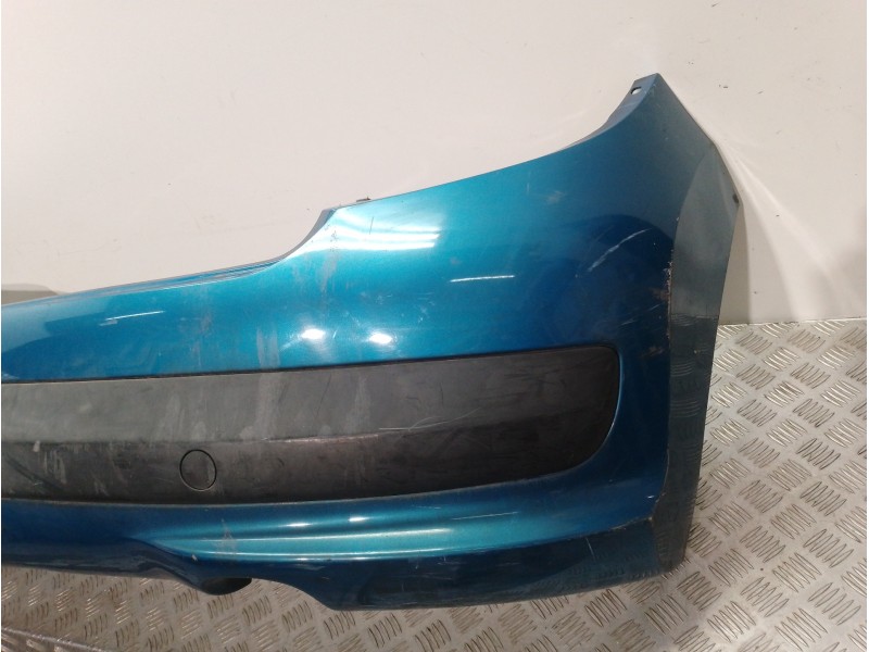 Recambio de paragolpes trasero para peugeot 207 xs pack referencia OEM IAM  AZUL 